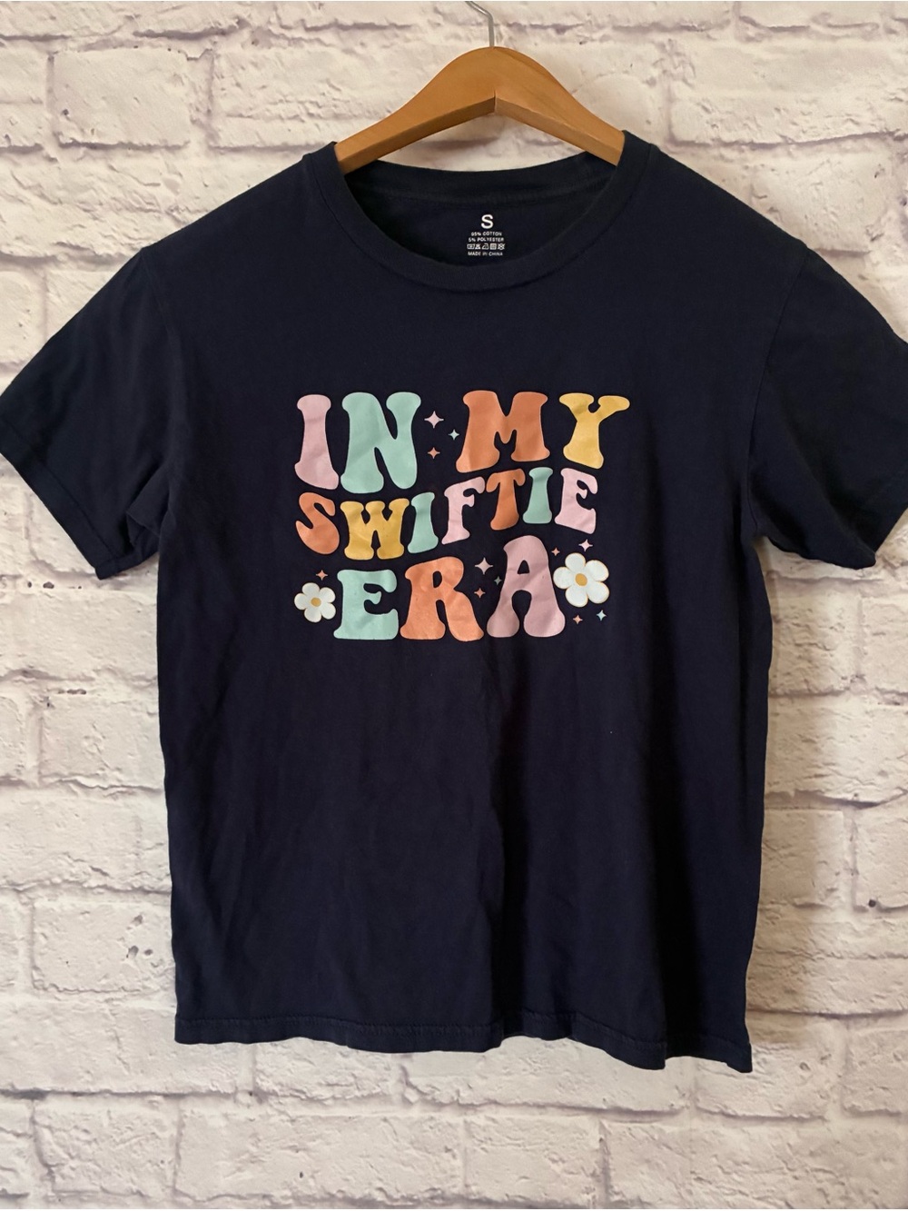 Taylor Swift Women’s Graphic Tee - Navy - Small